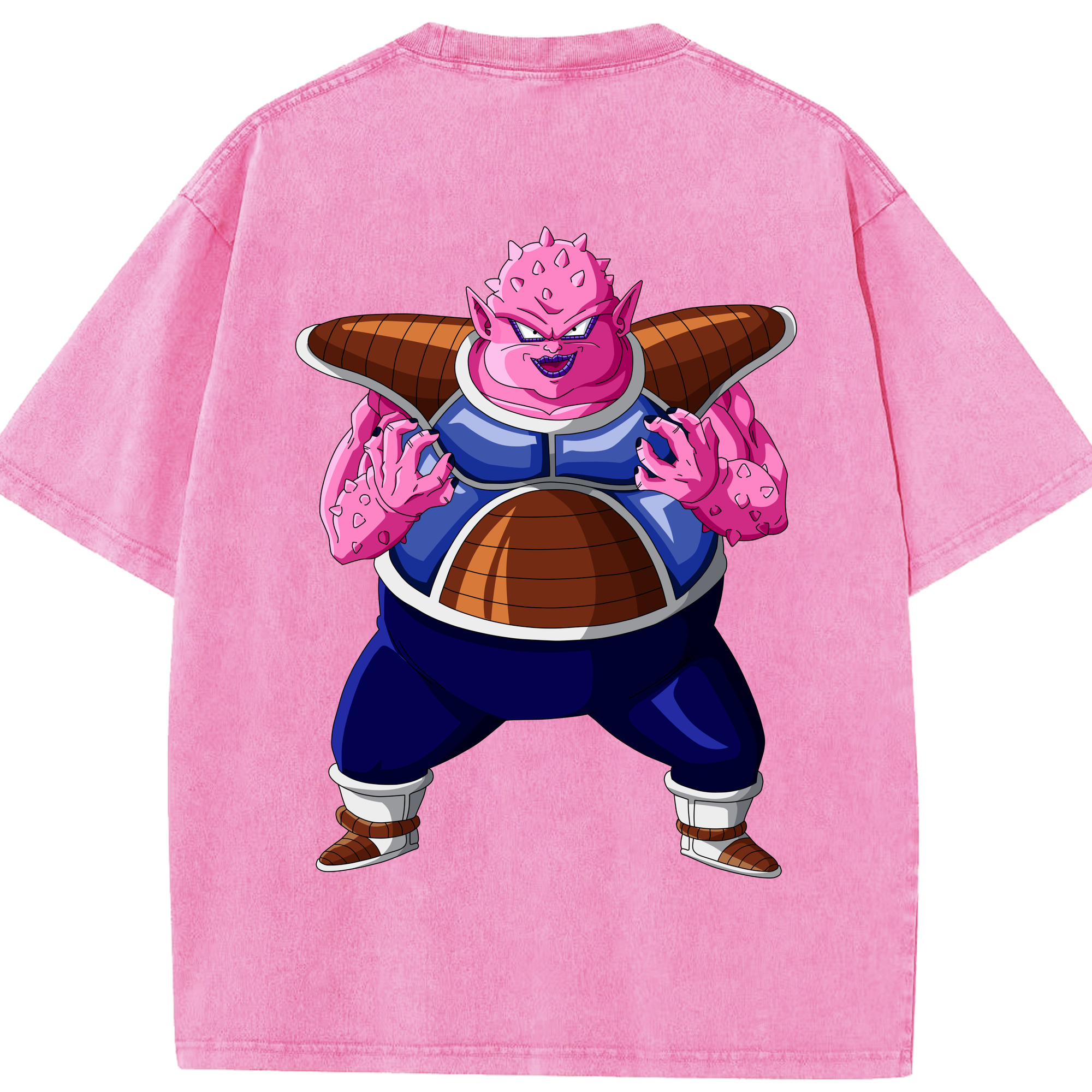 （画像用） ドラゴンボール DRAGON BALL 綿100% ヴィンテージ風 半袖Tシャツ（背面プリント）